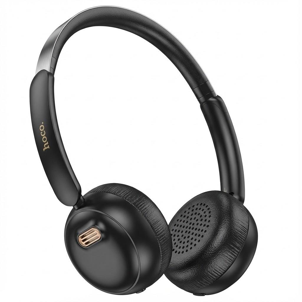 Наушники Hoco Verso Retro W62 Bluetooth 5.4 40 мм динамиками/микрофоном/30 часов автономной работы