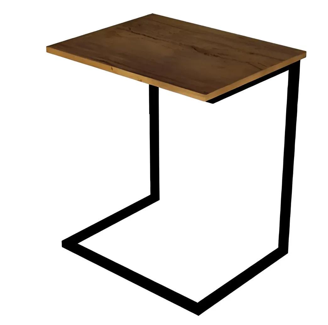 Приставной столик EcoLoft Лофт IN-2541 Коричневый (26329905)