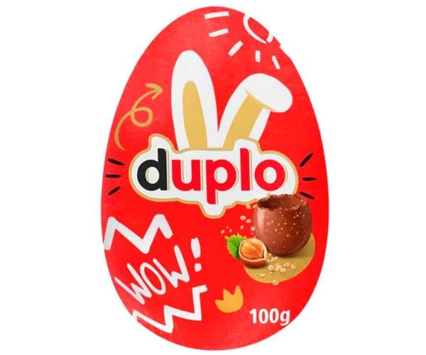 Шоколадное яйцо Ferrero Duplo Пасхальное Красное 100 г (2517875329)