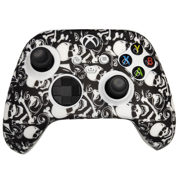Чехол силиконовый для джойстика Xbox Series S/X Scull