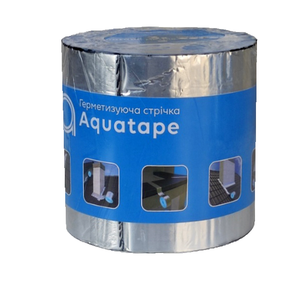 Кровельная лента водонепроницаемая Aquatape 150 мм х 3 м (3605)