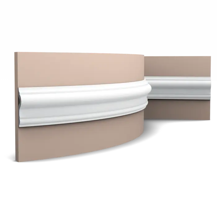 Молдинг гибкий дюрополимер Orac Dеcor 2000х75x20 мм (PX202F)