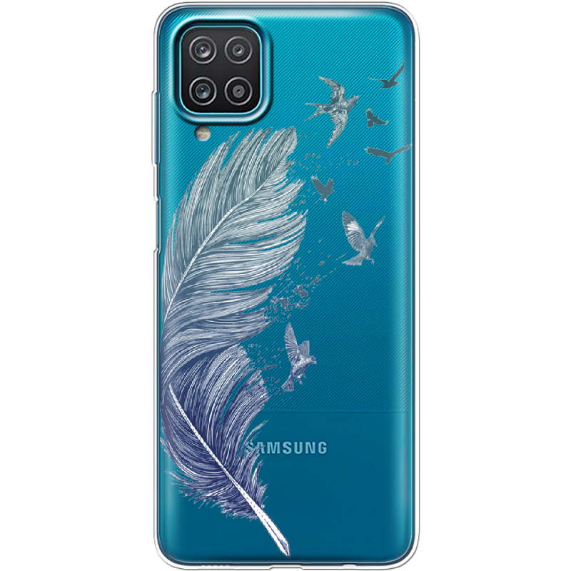 Чохол Boxface Samsung A125 Galaxy A12 Feather Прозорий силікон (41506-cc38-41506)