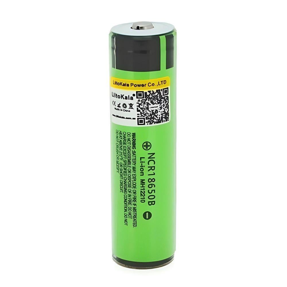 Акумулятори Liitokala 18650 3,7V Li-ion 3400 mAh з опуклим контактом плюс для павербанків/ліхтарів (14277955) - фото 1