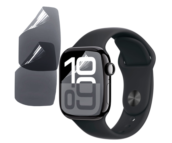 Пленка для смарт-часов противоударная гидрогелевая для Apple Watch Series 10 Hydrogel Film 6 шт. 42 мм Transparent (PL-3716)