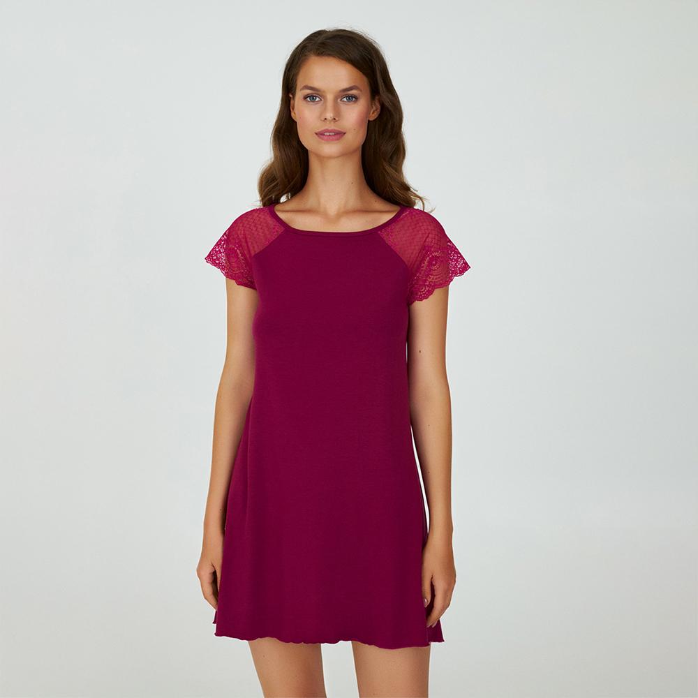 Сорочка домашняя женская Ellen M Розовый (LDM 108/00/01)