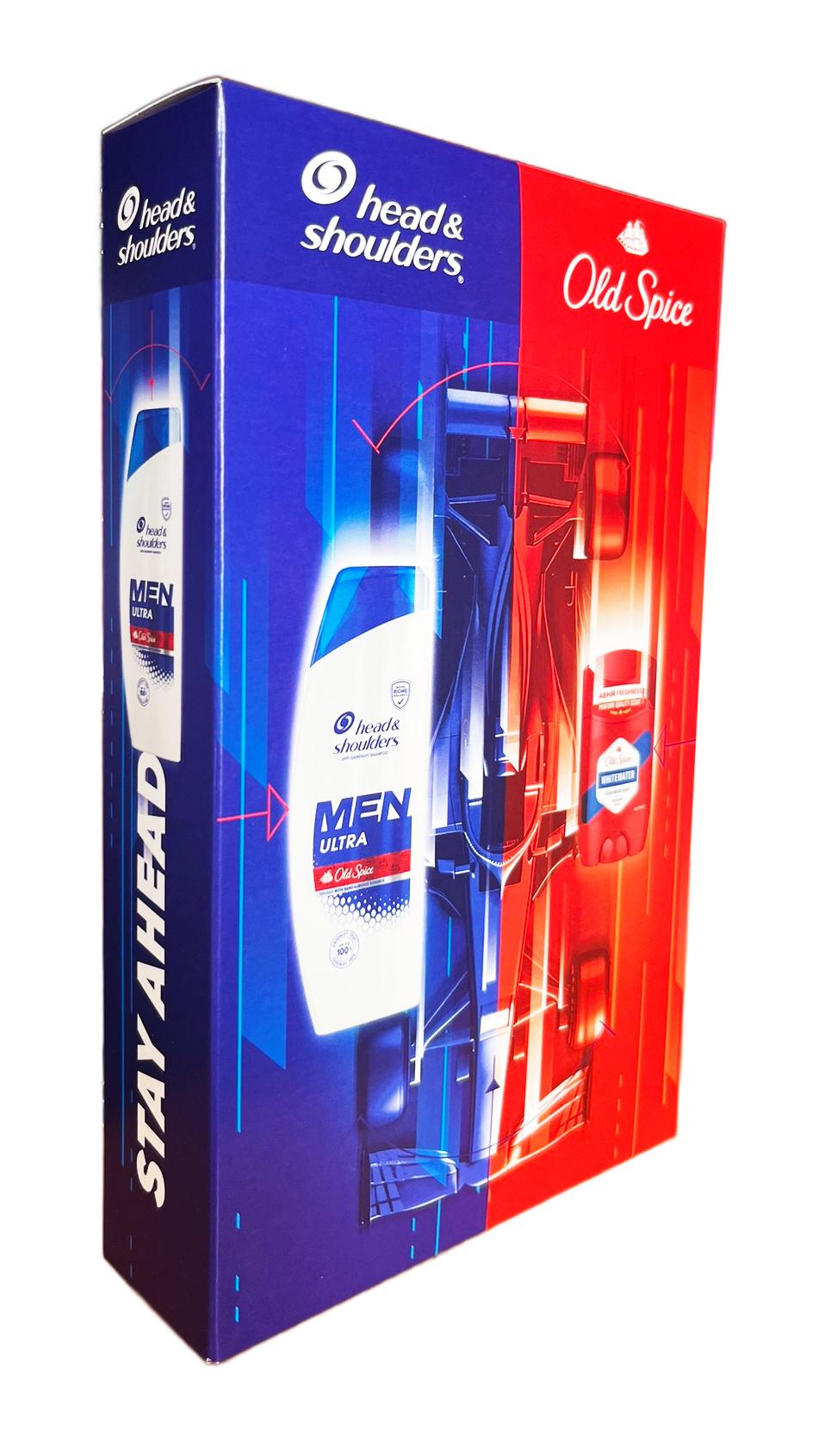 Подарунковий набір Шампунь Head & Shoulders Ultra 330 мл та дезодорант OLD Spice Whitewater 50 мл (131807)