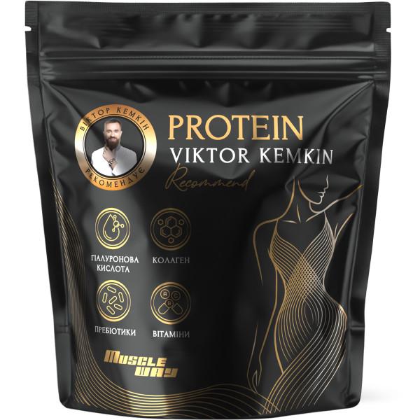 Протеин для женщин MuscleWay Viktor Kemkin с коллагеном и гиалуроновой кислотой для похудения 500 г Безвкусно (21-137-pvk-rs-500gr)