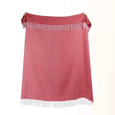 Плед солнце 140х200 см Красный - фото 2