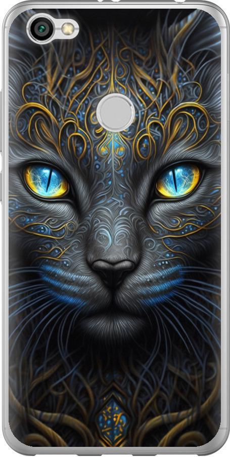 Чехол на Xiaomi Redmi Note 5A Prime Кошка (5548t-1063-42517)