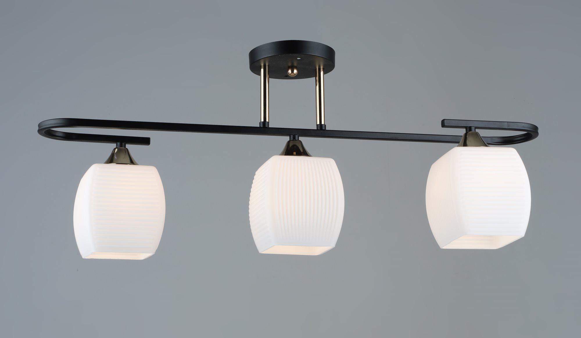 Люстра декоративная Sirius B N5485/3 BK+FGD