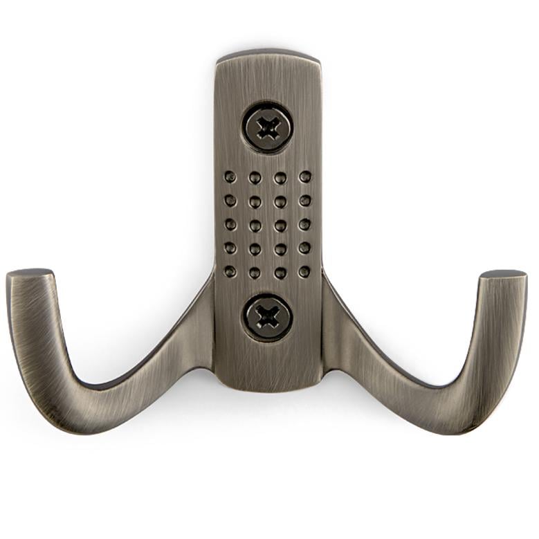 Гачок настінний MVM Z-341 MA подвійний Чорний (211179)