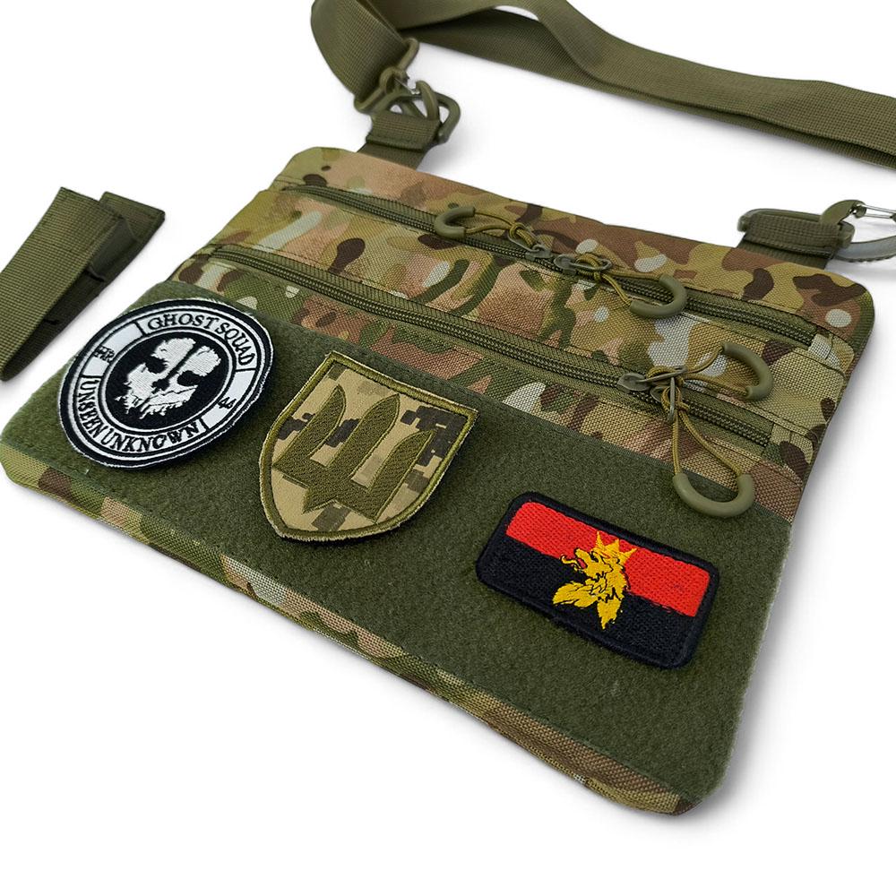Сумка мужская нагрудная военная (521254) - фото 37 Сумка мужская нагрудная военная (521254) - фото 37