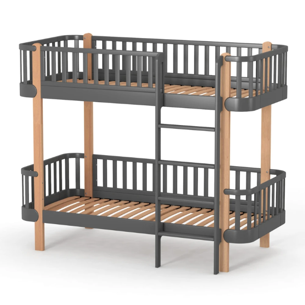 Ліжко підліткове Верес Монако двоярусне 190x80 см Темно-сірий (830966598) - фото 2 Ліжко підліткове Верес Монако двоярусне 190x80 см Темно-сірий (830966598) - фото 2