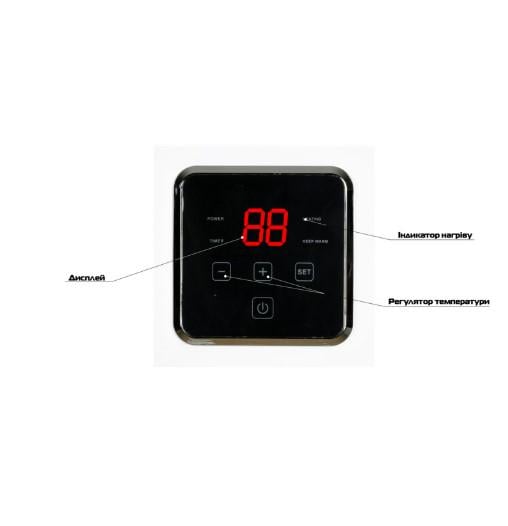 Водонагреватель MIXXUS EWH-14080 CUBE WET/Н 80 л 2 кВт Белый (WH0615) - фото 2