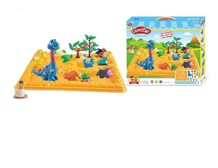 Тесто для лепки Play Doh Динозавры 4 цвета теста/формы/молды/инструменты Multicolor (142937) Тесто для лепки Play Doh Динозавры 4 цвета теста/формы/молды/инструменты Multicolor (142937)