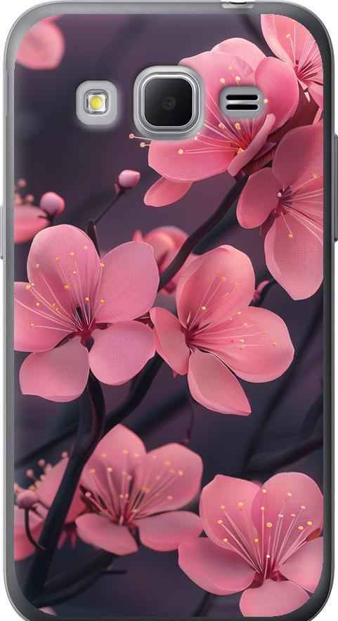 Чехол на Samsung Galaxy Core Prime G360H Пурпурная сакура (6075u-76-42517)