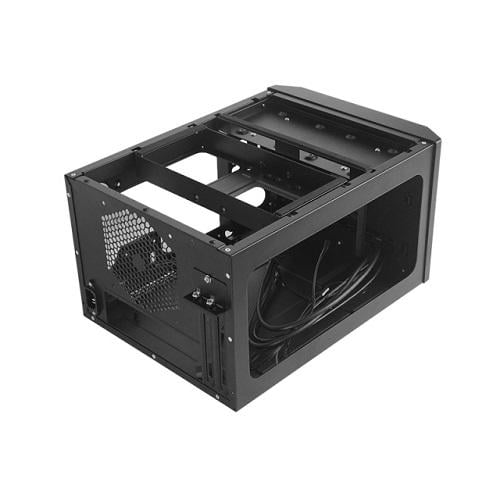 Корпус Chieftec Pro CN-01B-OP CUBE MINI miniITX no PSU Black (9822711) - фото 5