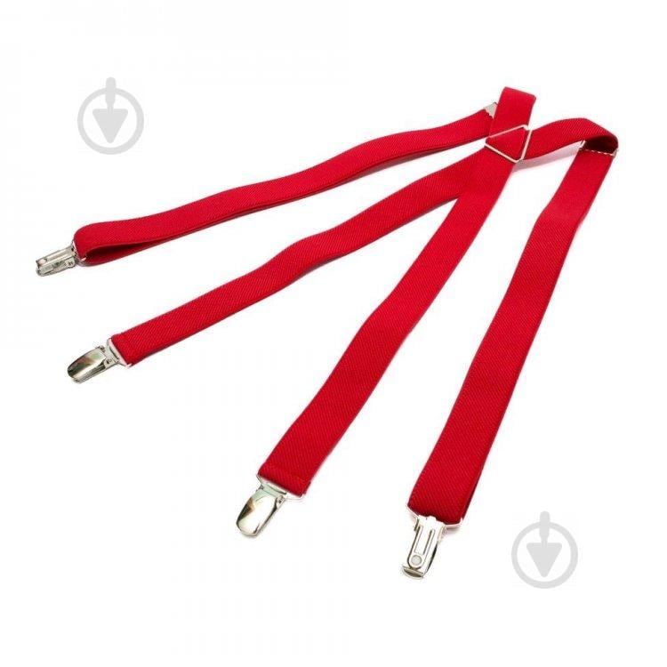 Подтяжки Gofin suspenders Х Образные Красные (Pbxx-5904)