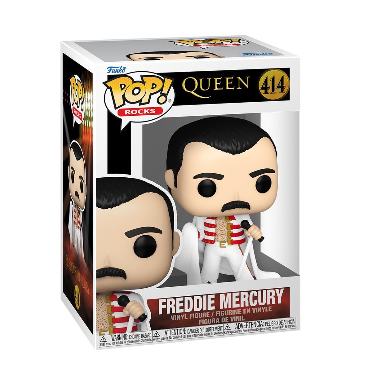 Детская игровая фигурка Funko POP коллекционная Queen Freddie Mercury музыкальная серия (75374)