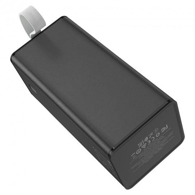 Повербанк Power Bank Hoco J86A 50000 mAh PD/QC 22,5 W з ліхтарем Black - фото 4