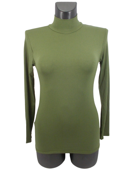 Гольф женский хлопковый Leliss 027 р. 40-46 Хаки (1477451044)