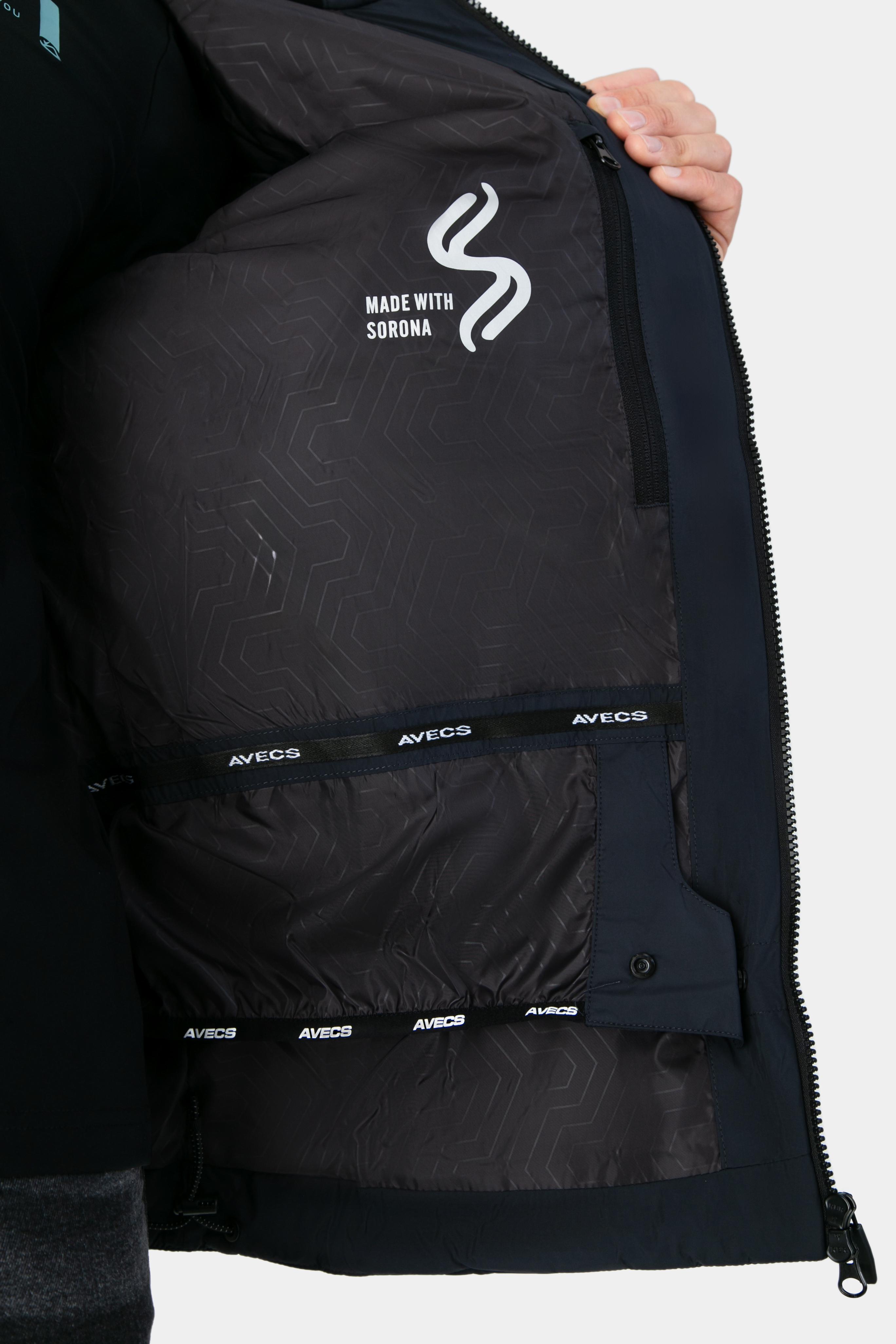 Куртка мужская Avecs 70494/17 3XL Темно-серый - фото 9