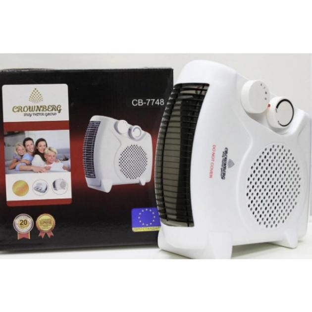 Тепловентилятор Crownberg CB 7748 2000 W (23249554) - фото 4 Тепловентилятор Crownberg CB 7748 2000 W (23249554) - фото 4