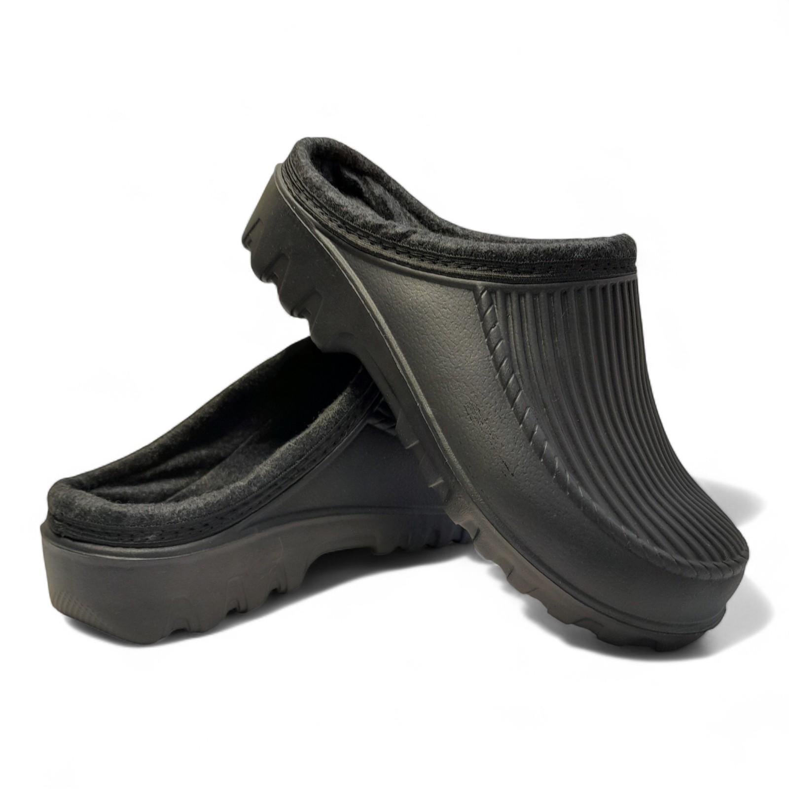 Галоши-сабо мужские утепленные Krok р. 44 28,5 см Черный (2798465645) - фото 5 Галоши-сабо мужские утепленные Krok р. 44 28,5 см Черный (2798465645) - фото 5