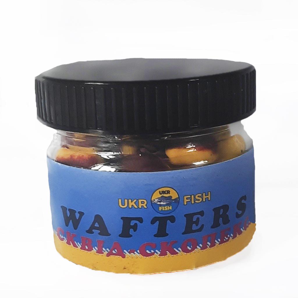 Бойл Wafters Ukr fish Скопекс-сквид плаваюча насадка для флет-фідера 8х12 мм - фото 2