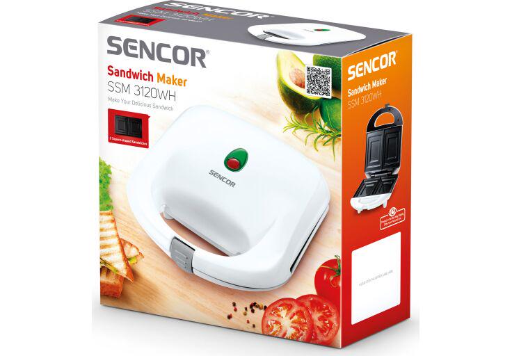 Сэндвичница Sencor SSM3120WH - фото 7