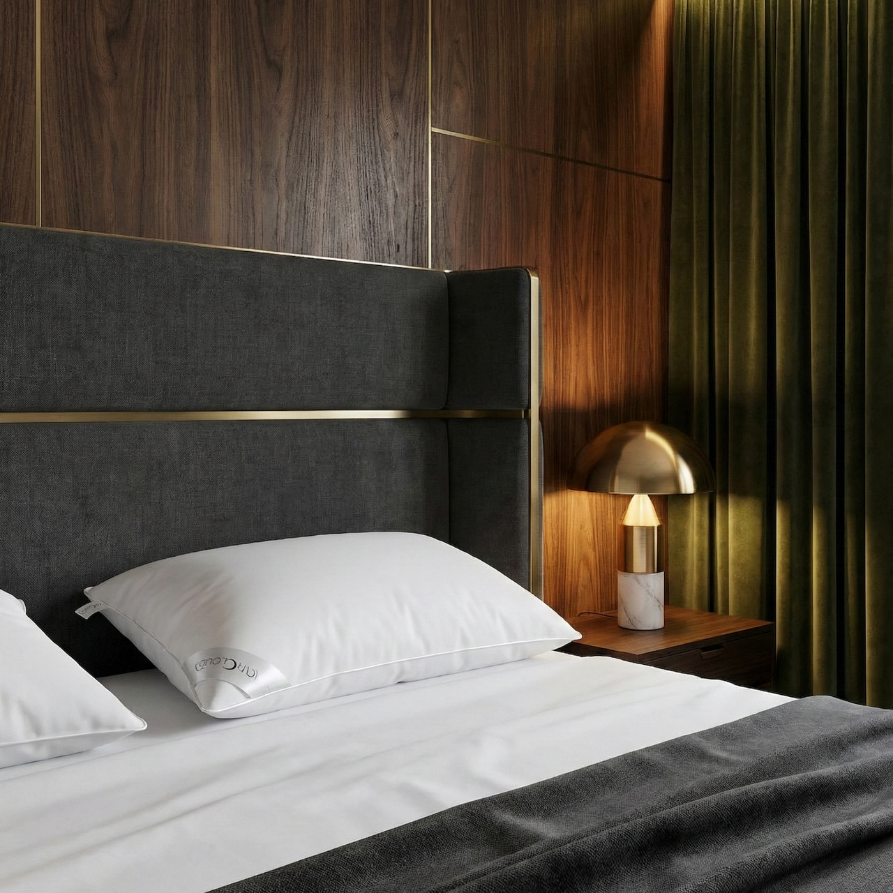 Подушка для сну з лебединим пухом 50х70 см Подушка для сну з лебединим пухом 50х70 см