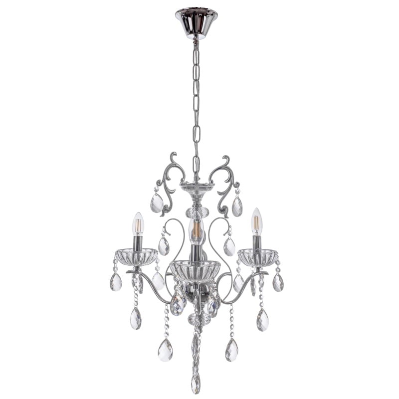 Люстра Brille BCL-668S/3 E14 CH (23-017)