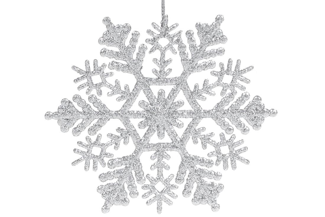 Елочное украшение Снежинка BonaDi (788-123)