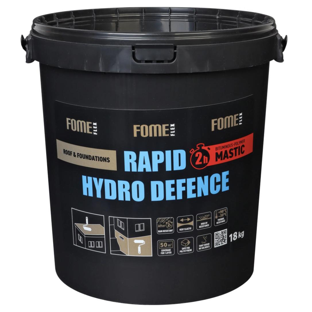 Мастика бітумно-полімерна Fome Flex Rapid Hydro Defence Mastic 18 кг - фото 1