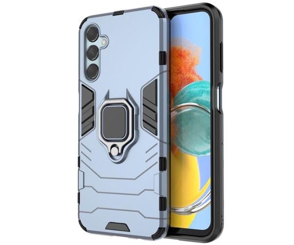 Чехол накладка Ricco Black Panther Armor для Samsung Galaxy M14 Синий