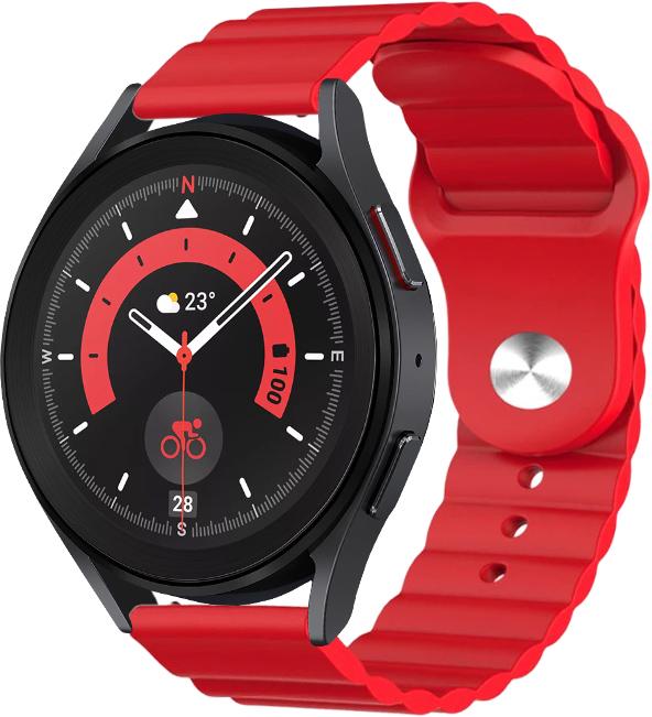 Ремешок Wave для Galaxy Watch 5 Pro Red (29674-2D) Ремешок Wave для Galaxy Watch 5 Pro Red (29674-2D)