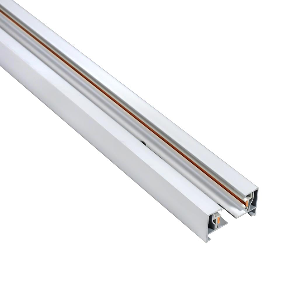 Шинопровід трековий Prolum M27 накладний підвісний P27 2 м 220V Білий (28584885)