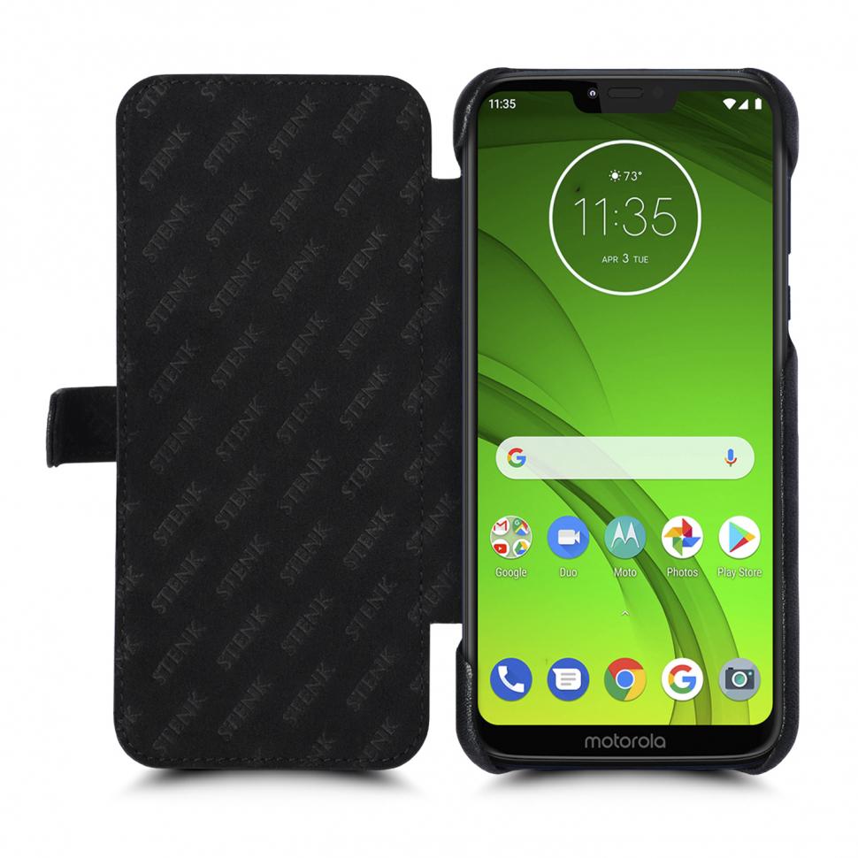 ᐉ Чехол книжка Stenk Premium для Motorola Moto G7 Power Черный (68508) •  Купить в Киеве, Украине • Лучшая цена в Эпицентр