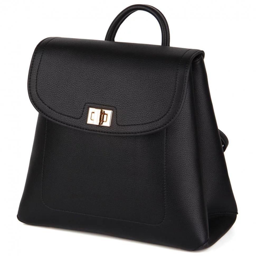 Рюкзак жіночий David Jones екошкіра Чорний (CM7349 black)