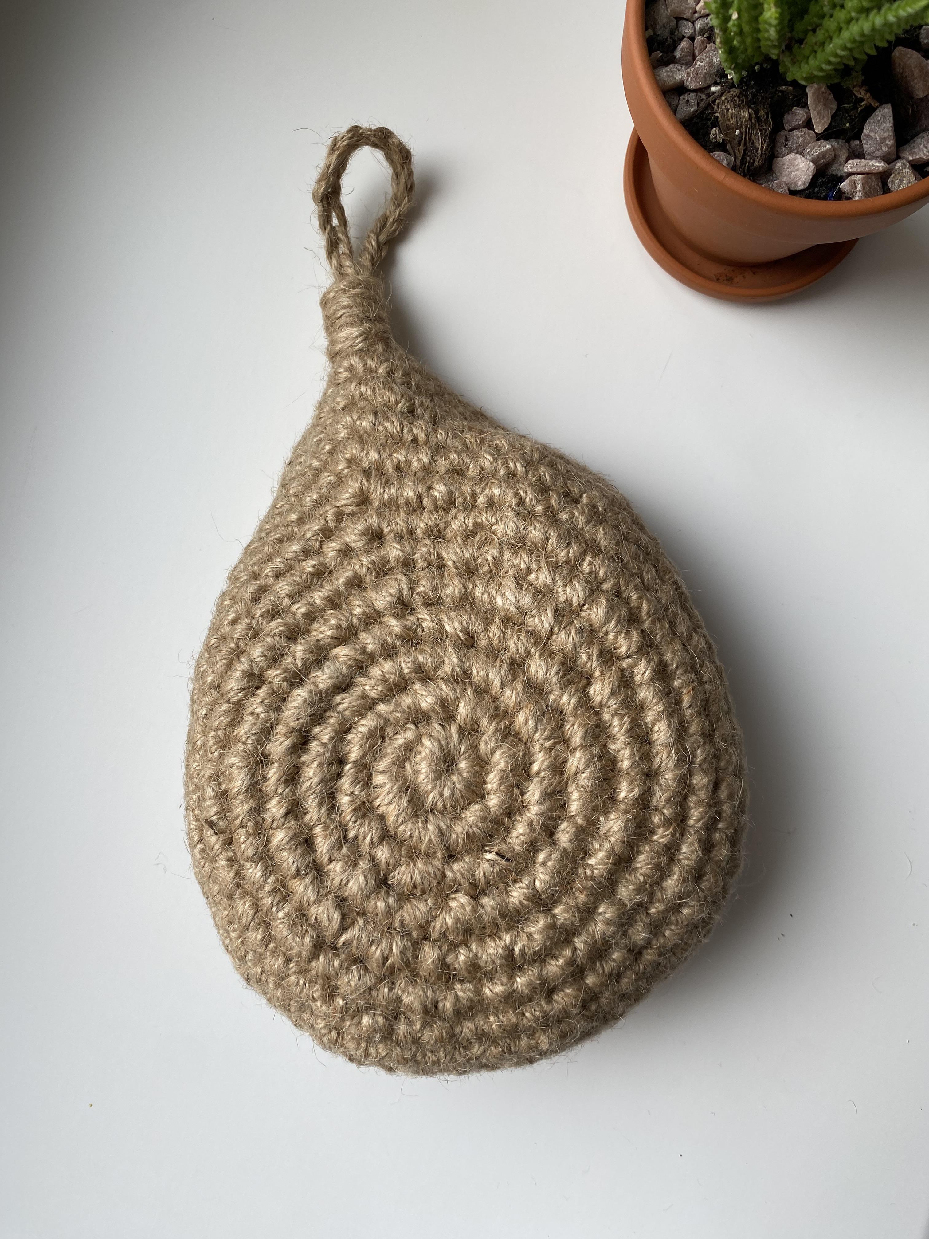 Подвесная корзина из джута Svetla.jute ручной работы (JUTE0075) - фото 5 Подвесная корзина из джута Svetla.jute ручной работы (JUTE0075) - фото 5