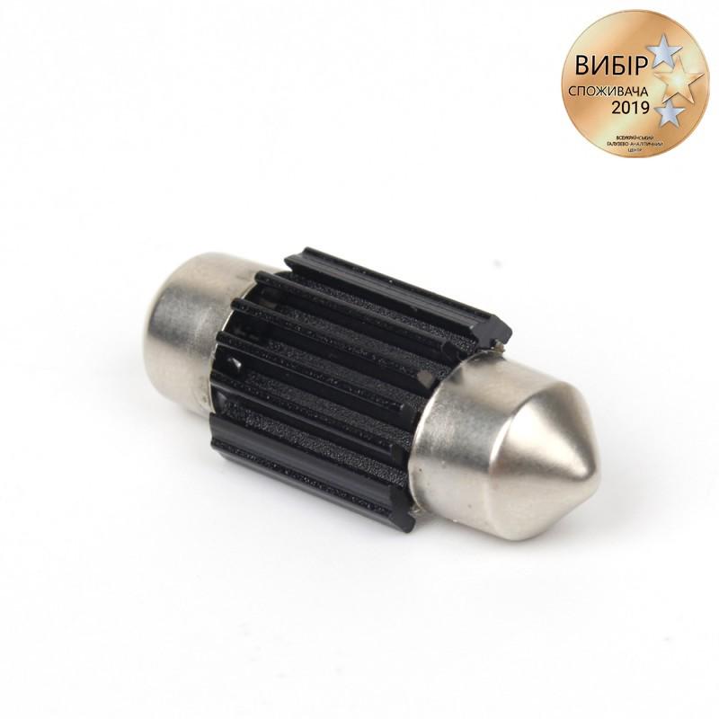 Автолампи світлодіодні Carlamp C5W софітка + canbus Т11x31 мм 2 шт. (SJ-K6-31мм) - фото 4 Автолампи світлодіодні Carlamp C5W софітка + canbus Т11x31 мм 2 шт. (SJ-K6-31мм) - фото 4