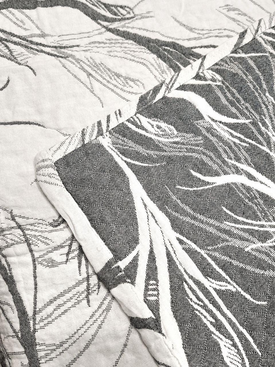 Покрывало муслиновое Malloory Home 150x200 см Серый (1243) - фото 5 Покрывало муслиновое Malloory Home 150x200 см Серый (1243) - фото 5