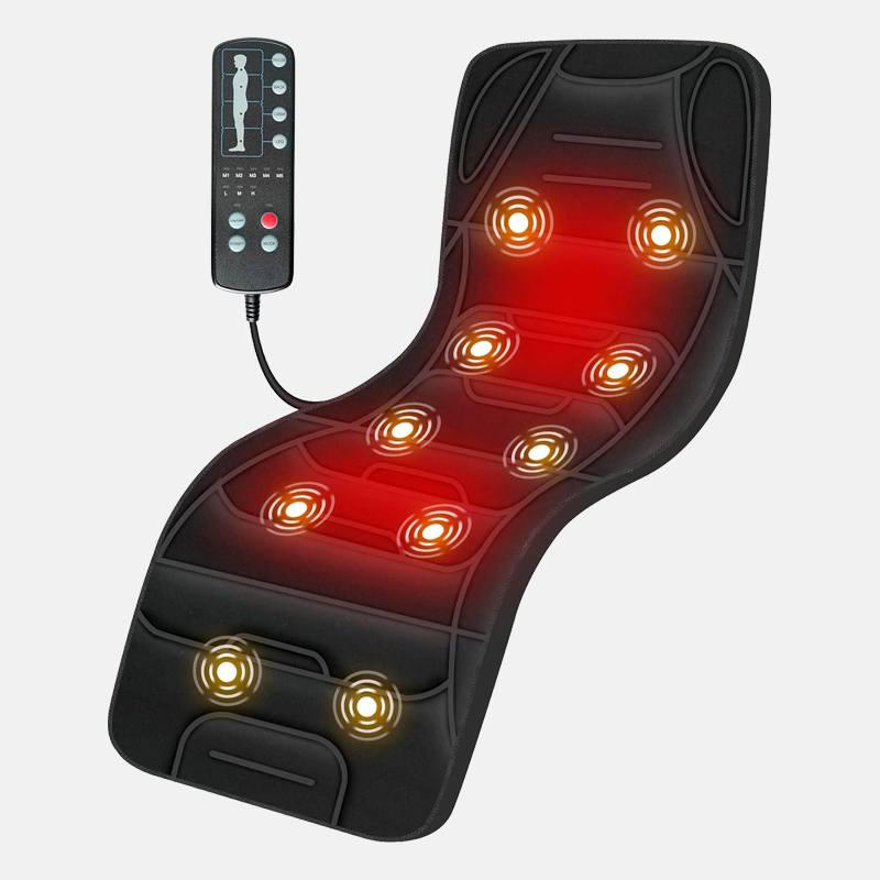 Коврик-матрас Massage 2в1 массажный с подогревом Black - фото 3