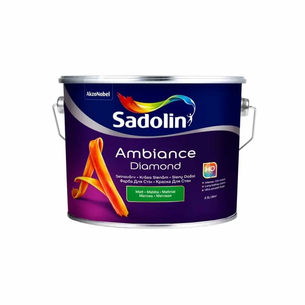 Фарба Sadolin Ambiance Diamond акрилова з декоративним блиском (29-3158-3625) Фарба Sadolin Ambiance Diamond акрилова з декоративним блиском (29-3158-3625)