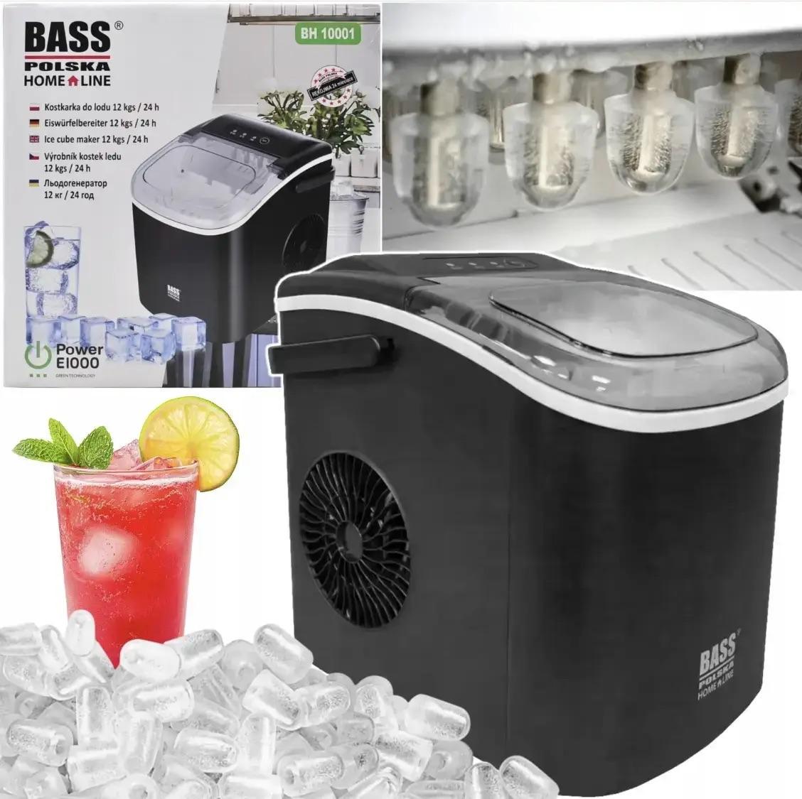Ледогенератор автоматический Bass Polska 12 кг/сутки Черный (BH10001) - фото 9
