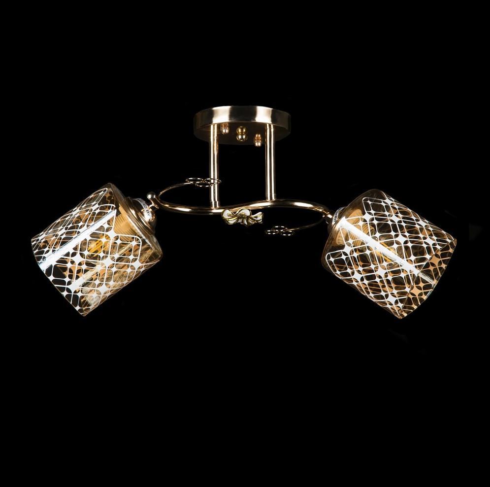 Люстра с плафонами Splendid Ray (L9646A/2 FGD) Люстра с плафонами Splendid Ray (L9646A/2 FGD)