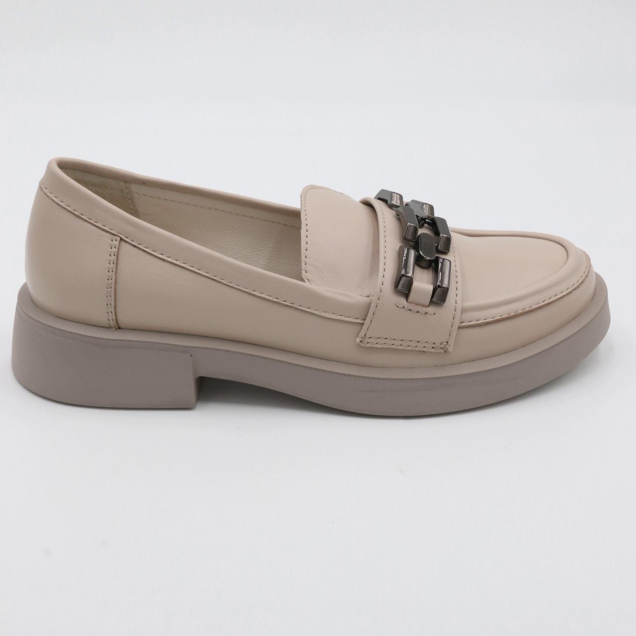 Туфли женские Ilona 100/144 лоферы кожаные р. 38 Бежевый (29676002) - фото 6 Туфли женские Ilona 100/144 лоферы кожаные р. 38 Бежевый (29676002) - фото 6