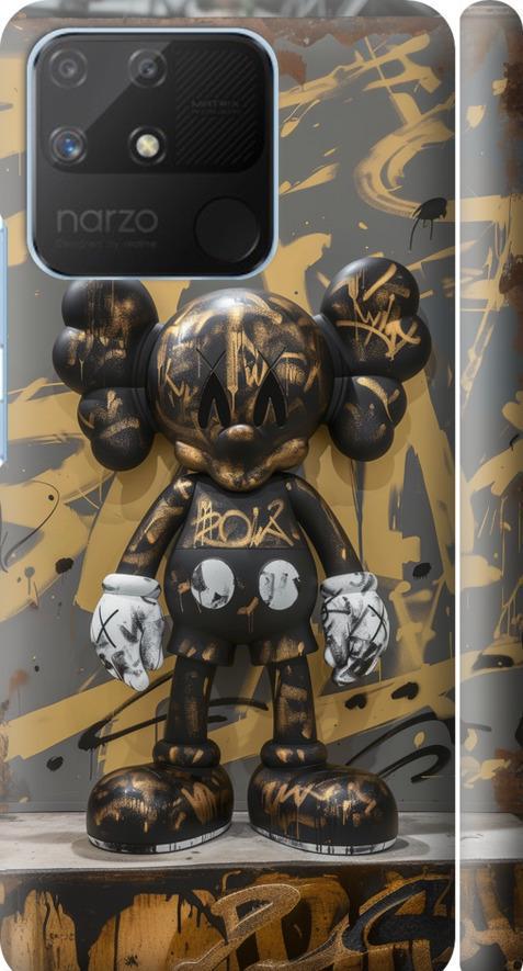Чехол на Realme Narzo 50A Bronze kaws (6097m-2514-42517) Чехол на Realme Narzo 50A Bronze kaws (6097m-2514-42517)