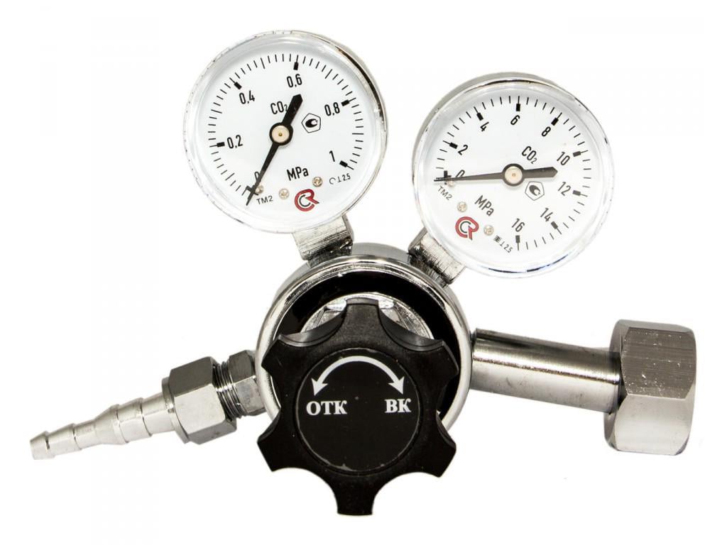 Редуктор углекислотный хромированный УР-6 (a108)